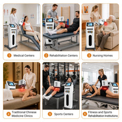 ZJZK 90W Unattended 650nm 808nm 905nm 980nm High Intensity Class 4 Laser Therapy for Various Pain Inflammation Tissue Repair Independently Control