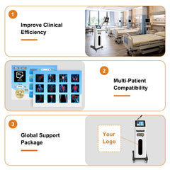 ZJZK 90W Unattended 650nm 808nm 905nm 980nm High Intensity Class 4 Laser Therapy for Various Pain Inflammation Tissue Repair Independently Control