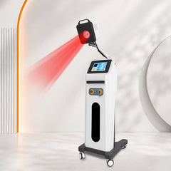 ZJZK 90W Unattended 650nm 808nm 905nm 980nm High Intensity Class 4 Laser Therapy for Various Pain Inflammation Tissue Repair Independently Control