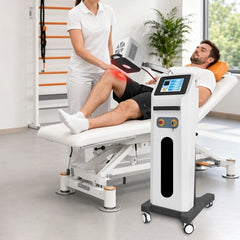ZJZK 90W Unattended 650nm 808nm 905nm 980nm High Intensity Class 4 Laser Therapy for Various Pain Inflammation Tissue Repair Independently Control