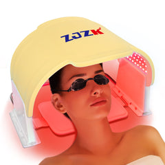 ZJZK Red Light Therapy LED Mask, 7 Color Infrared Facial & Body Device