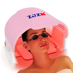 ZJZK Red Light Therapy LED Mask, 7 Color Infrared Facial & Body Device