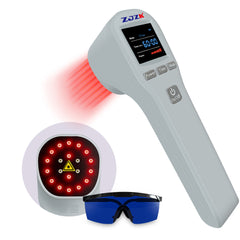 ZJZK Red Infrared Light Cold Laser Therapy Device, 650nm & 808nm LLLT