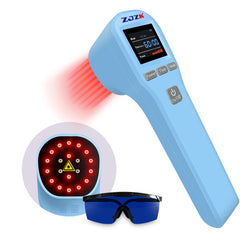 ZJZK Red Infrared Light Cold Laser Therapy Device, 650nm & 808nm LLLT