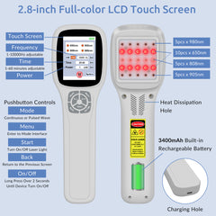 ZJZK Four-Wave Laser Therapy Device Advanced Multi-Wavelength Treatment for Pain Relief and Healing