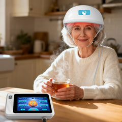 ZJZK 1070nm 810nm Near Infrared Light Therapy PBM Helmet for Brain Health Stroke Alzheimer Treatment Improve Memory