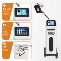 ZJZK 90W Unattended 650nm 808nm 905nm 980nm High Intensity Class 4 Laser Therapy for Various Pain Inflammation Tissue Repair Independently Control