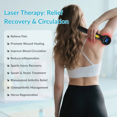 3W-12W Professional Class IV Laser Therapy Device for Pain Relief & Recovery