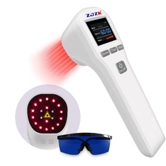 ZJZK Red Infrared Light Cold Laser Therapy Device, 650nm & 808nm LLLT