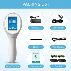 12W 15W Handheld Near Infrared Class IV Cold Laser Therapy Device 810nm 980nm 1064nm for Human and Animals Pain Relief Inflammation Reduction