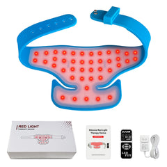 ZJZK Silicone Red Light Therapy Device for Neck and Shoulder Relaxation