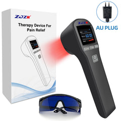 ZJZK Red Infrared Light Cold Laser Therapy Device, 650nm & 808nm LLLT