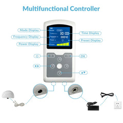 ZJZK 810nm 1070nm Transcranial Photobiomodulation Helmet Near Infrared Light for Brain Health