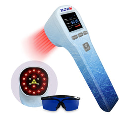 ZJZK Red Infrared Light Cold Laser Therapy Device, 650nm & 808nm LLLT